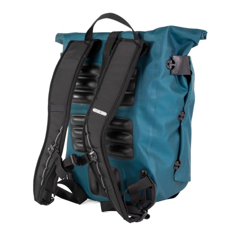 Ortlieb Vario 20L QL2.1 Backpack / Pannier in Blue-1